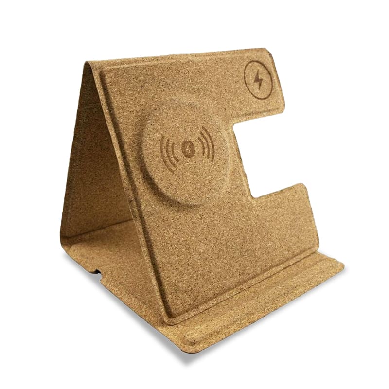 Mag 3 in 1 Foldable Cork Wireless Charger