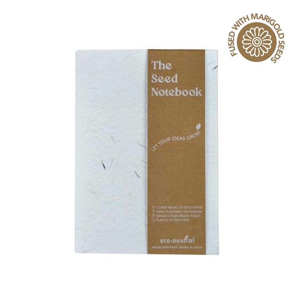 A5 Soft Cover Handmade Seed Paper Notebook
