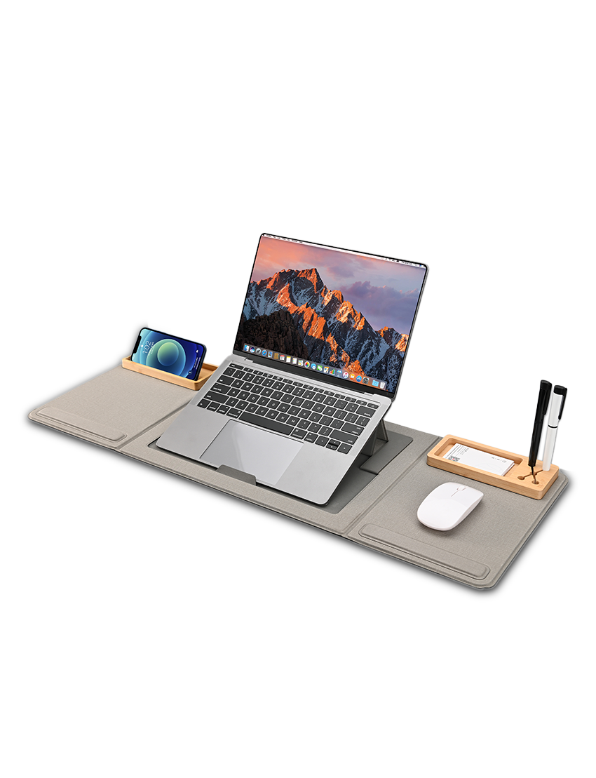 Foldable Desk Pad Organizer