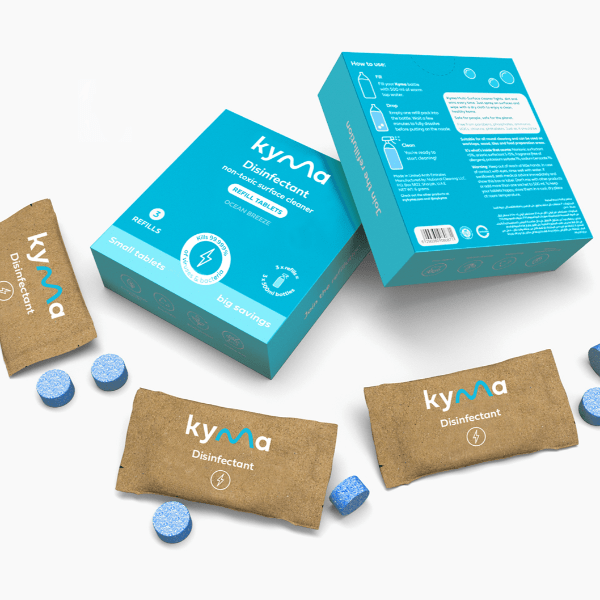 Disinfectant Spray Refills- Ocean Breeze Fragrance (3 refill tablets)