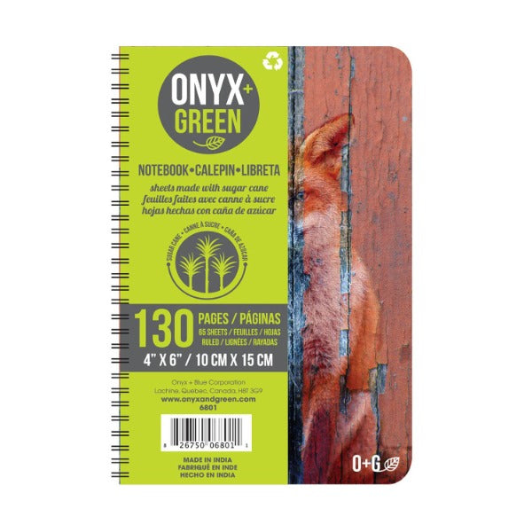 Spiral Notebook - Made of Sugar Cane Paper