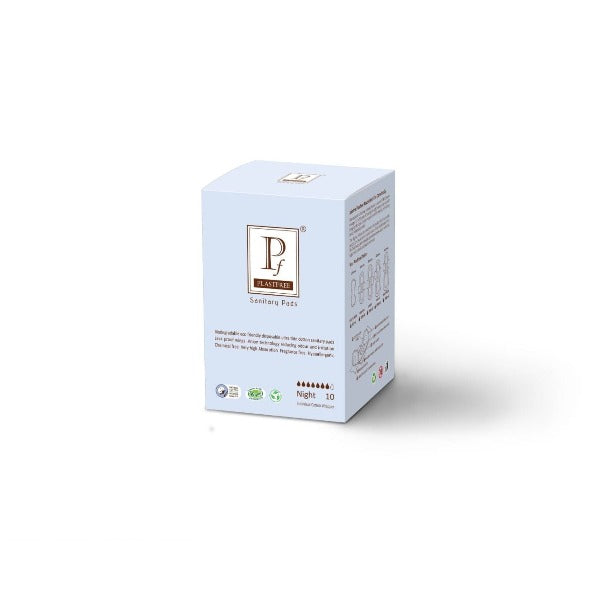 Organic Night Sanitary Pads (10 pads)