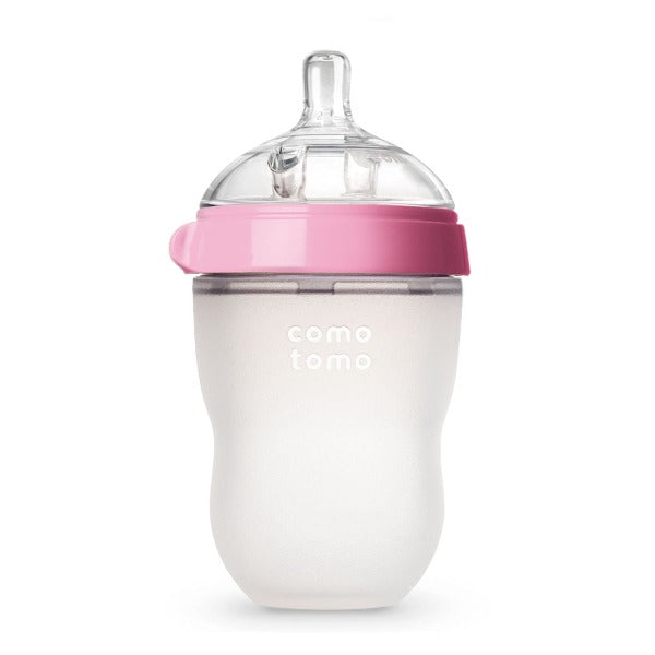 Natural Feel Silicone Baby Bottle (250 ml)