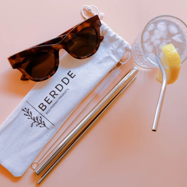 Stainless Steel Straws (3 pack)
