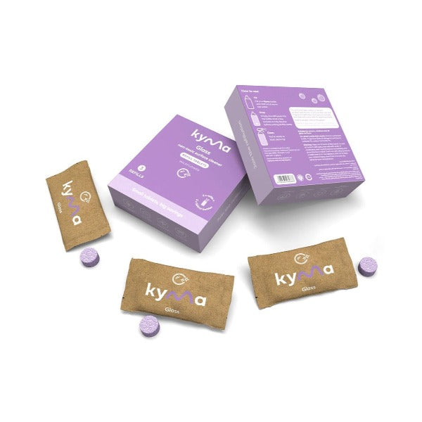 Glass Cleaner Refills - Wildflower Fragrance (3 refill tablets)