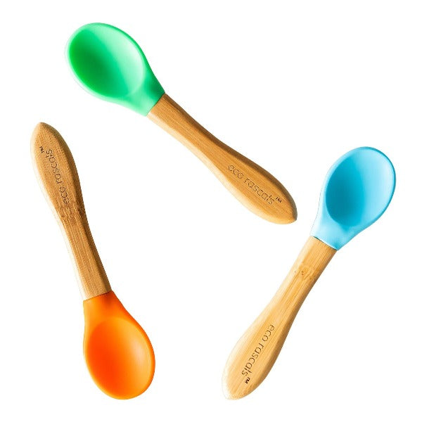 Set of 3 Spoons for Babies and Toddlers