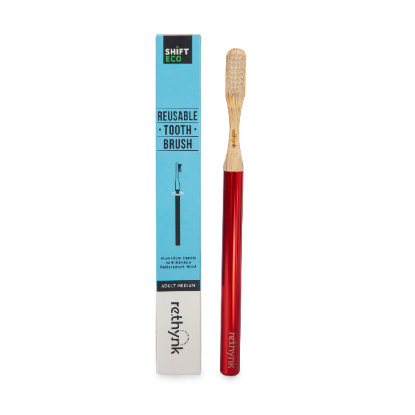 Reusable Toothbrush - Red