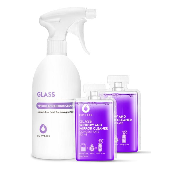 Eco-friendly Glass Cleaner Concentrate Set