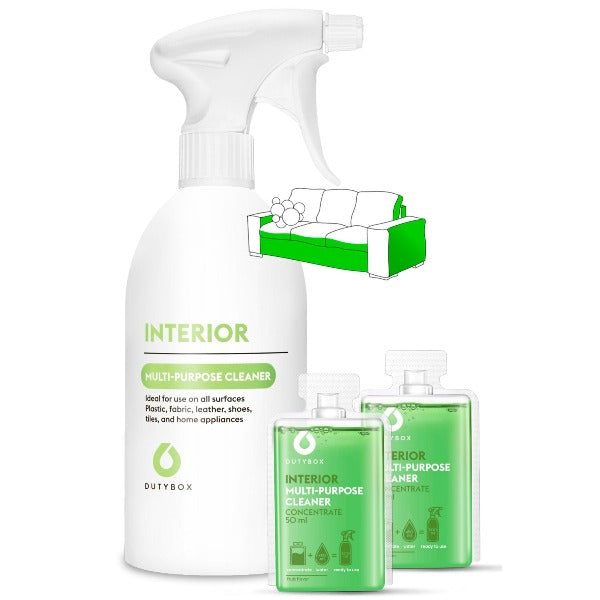 Eco-friendly Interior Cleaner Concentrate Set