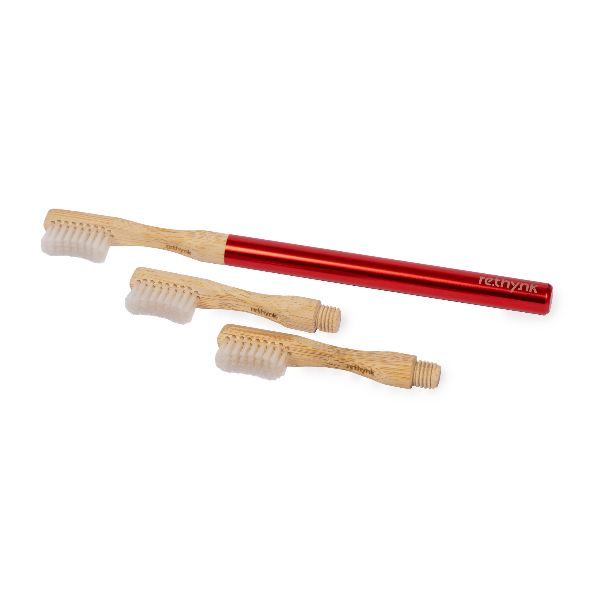 Reusable Toothbrush - Red