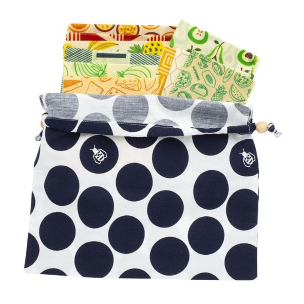 Beeswax Wraps - Food Storage (Family Pack)