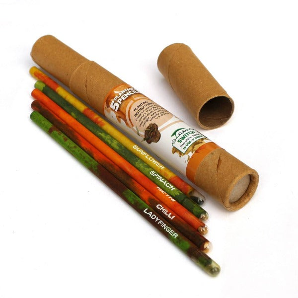 Eco-friendly Plantable Pencils (Set of 5)