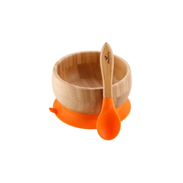 Bamboo Suction Bowl & Spoon