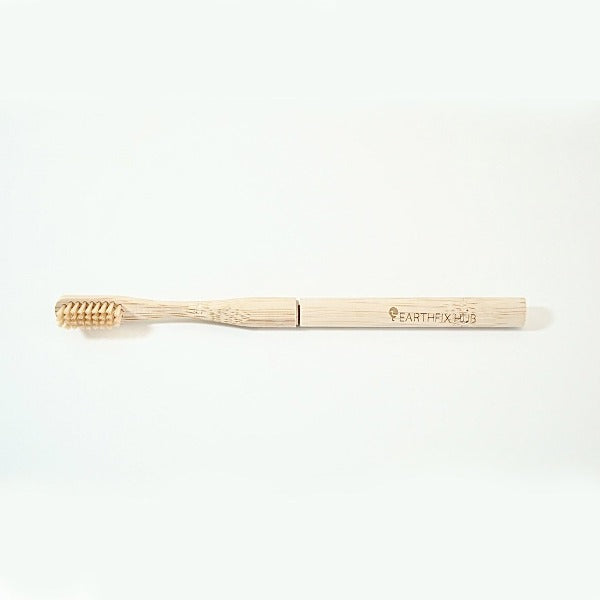 Detachable Bamboo Toothbrush for Adults