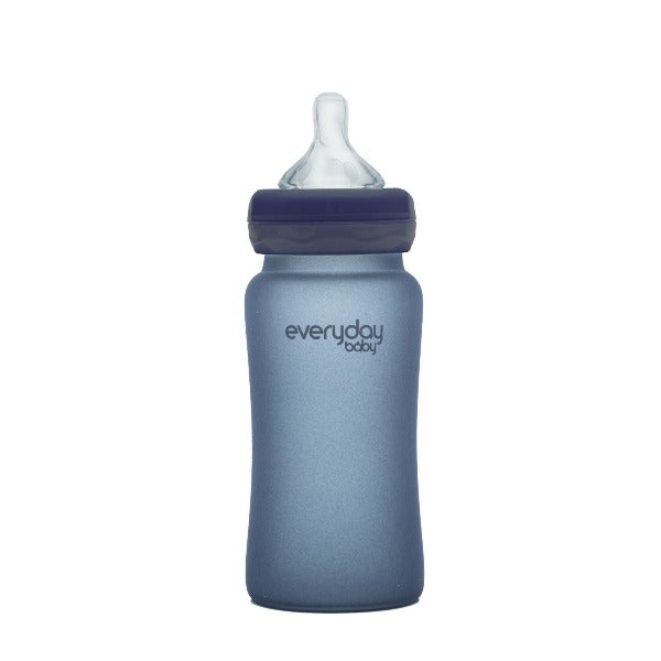 Glass Heat Sensing Baby Bottle - 240ml