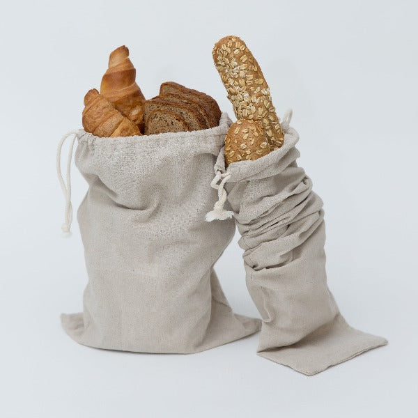 Linen Bread Bags (Pack of 2)